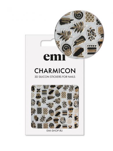 №187 Charmicon 3D Silicone Stickers Акценты