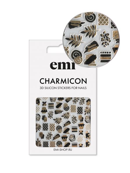 №187 Charmicon 3D Silicone Stickers Акценты