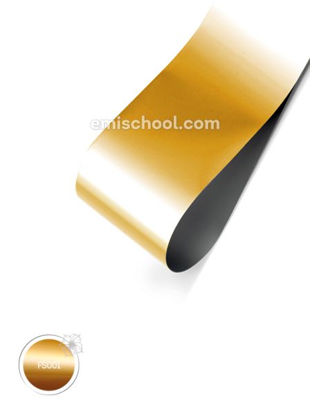 Фольга сатин «Золотая» 1,5м