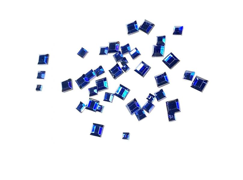 Квадраты Mix темно-синий размеров 3м,2,5м,2,0м