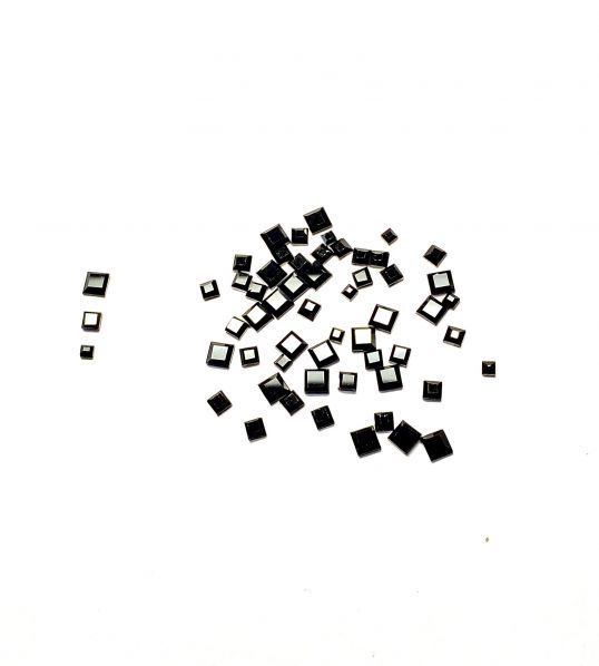 Квадраты Mix черные размеров 3м,2,5м,2,0м