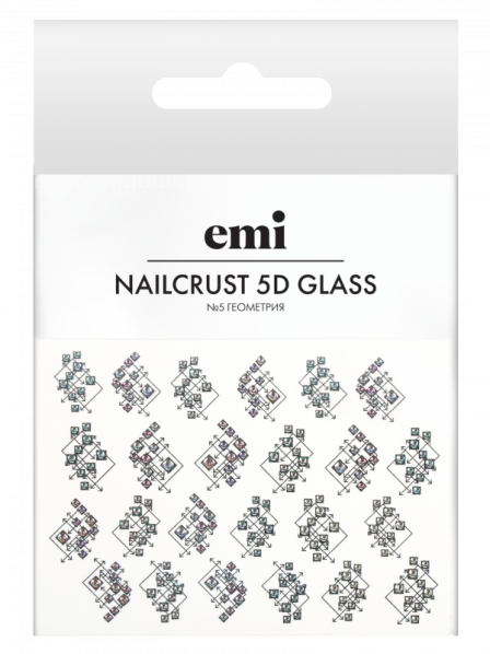 №5 NAILCRUST 5D GLASS Геометрия
