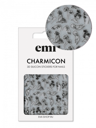 №209 Charmicon 3D Silicone Stickers Женственность