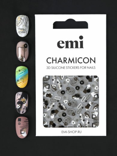 №207 Charmicon 3D Silicone Stickers Искусство