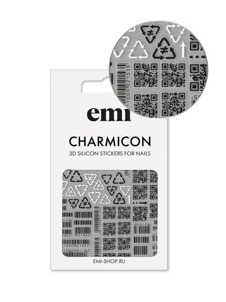 №175 Charmicon 3D Silicone Stickers Шифр