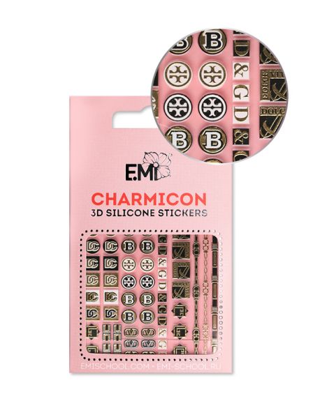 №164 Charmicon 3D Silicone Stickers Dolce Vita