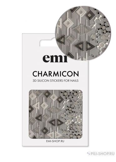Charmicon 3D Silicone Stickers №198 Футуризм