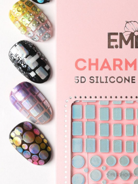 №99 Charmicon 3D Silicone Геометрия