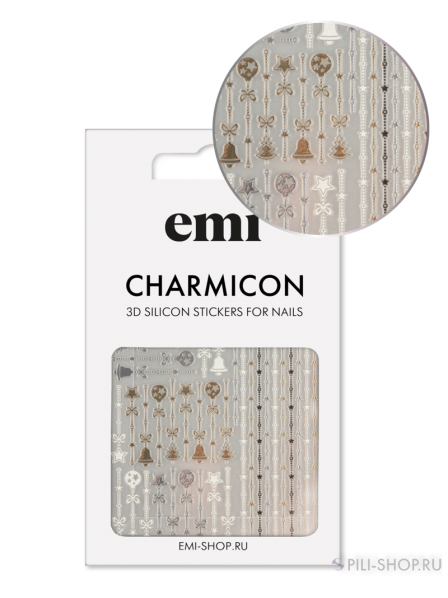 №226 Charmicon 3D Silicone Stickers Новогодний декор