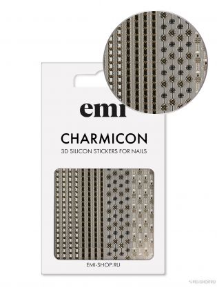Charmicon 3D Silicone Stickers №236 Fashion chains