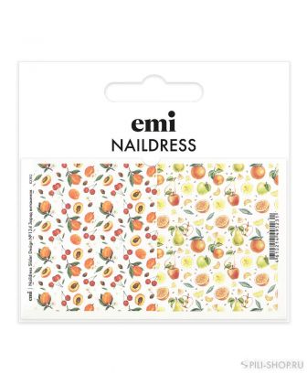 Naildress Slider Design №134 Заряд витаминов