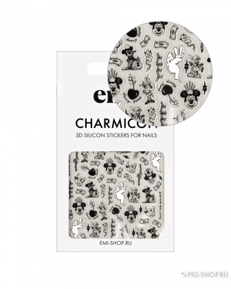 Charmicon 3D Silicone Stickers №247 Комиксы