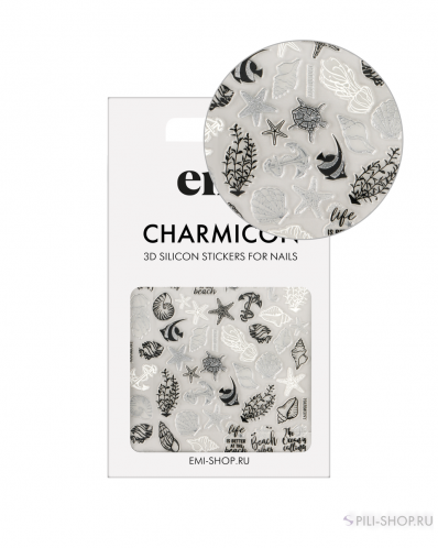 Charmicon 3D Silicone Stickers №250 Риф