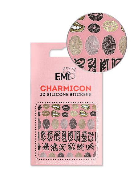 №146 Charmicon 3D Silicone Stickers Отпечатки