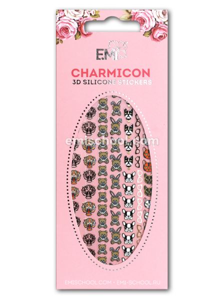№061 Charmicon 3D Silicone Stickers Значки