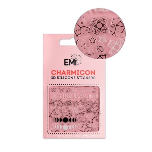 №126 Charmicon 3D Silicone Stickers Созвездия зодиака