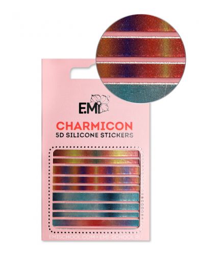 №102 Charmicon 3D Silicone Stickers Линии