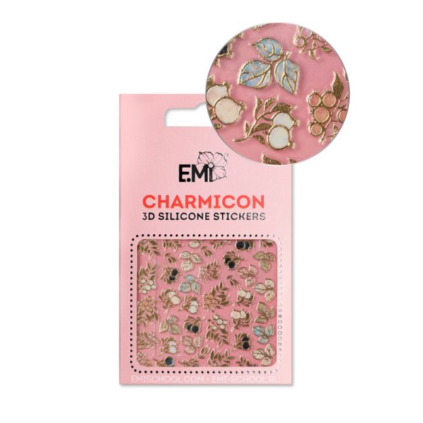 №137 Charmicon 3D Silicone Stickers Веточки и ягоды