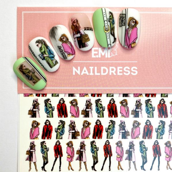 №23 Naildress Slider Design Fashion Lady